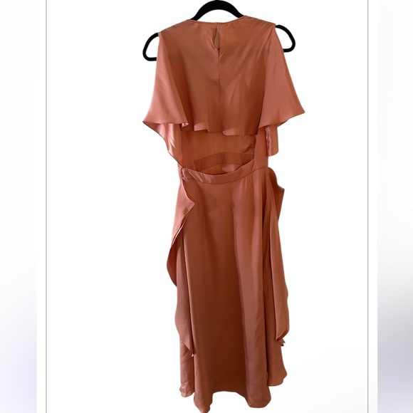 NWT Stella McCartney Rosa Flutter Midi Dress - Picture 7 of 8